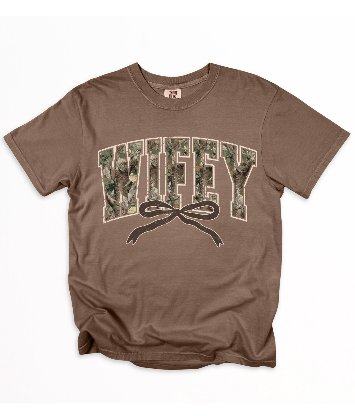 Wifey camo tee