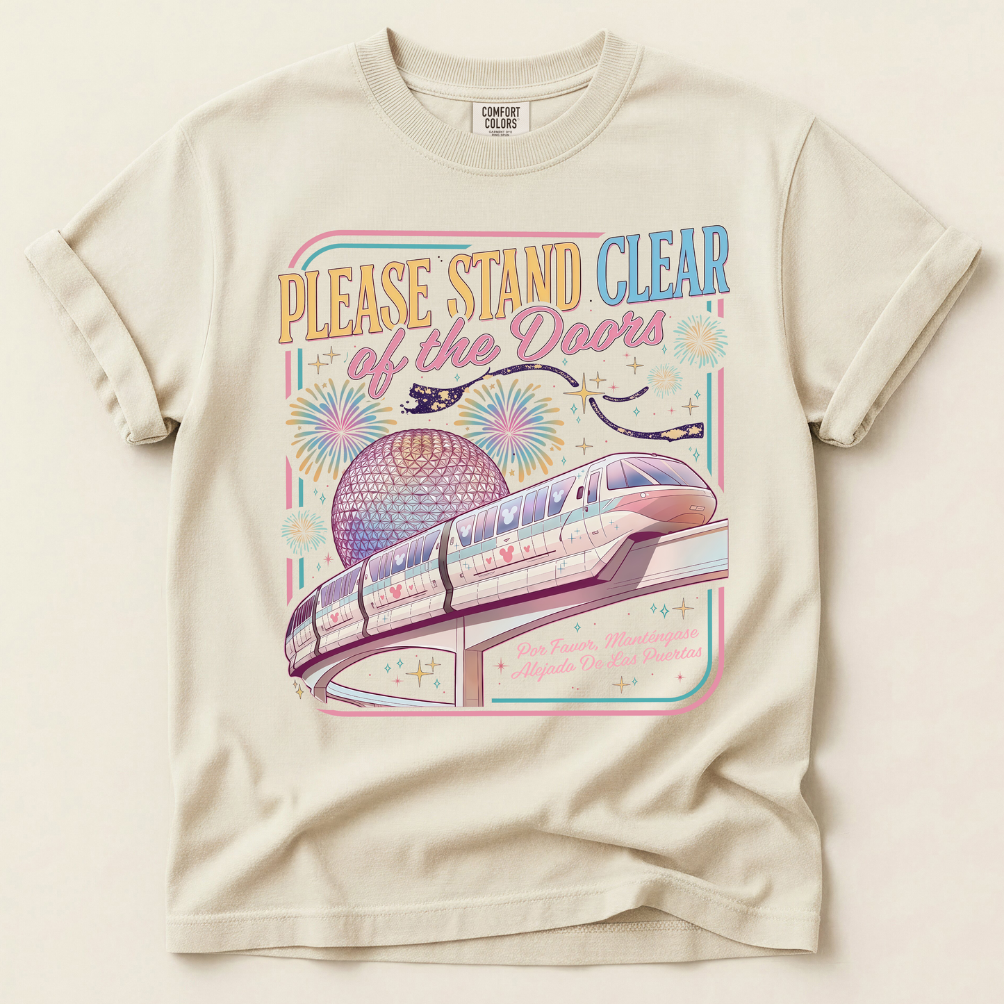 Please Stand Clear tee