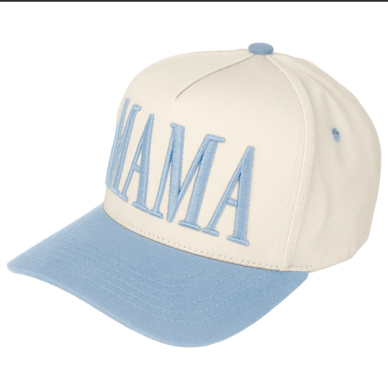 Mama baby blue hat
