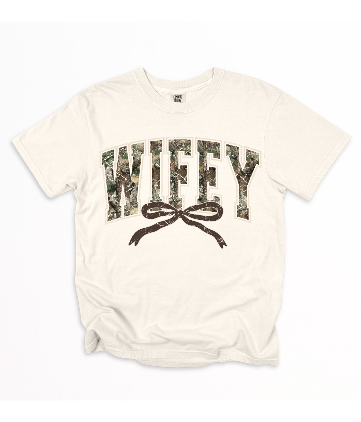 Wifey camo tee