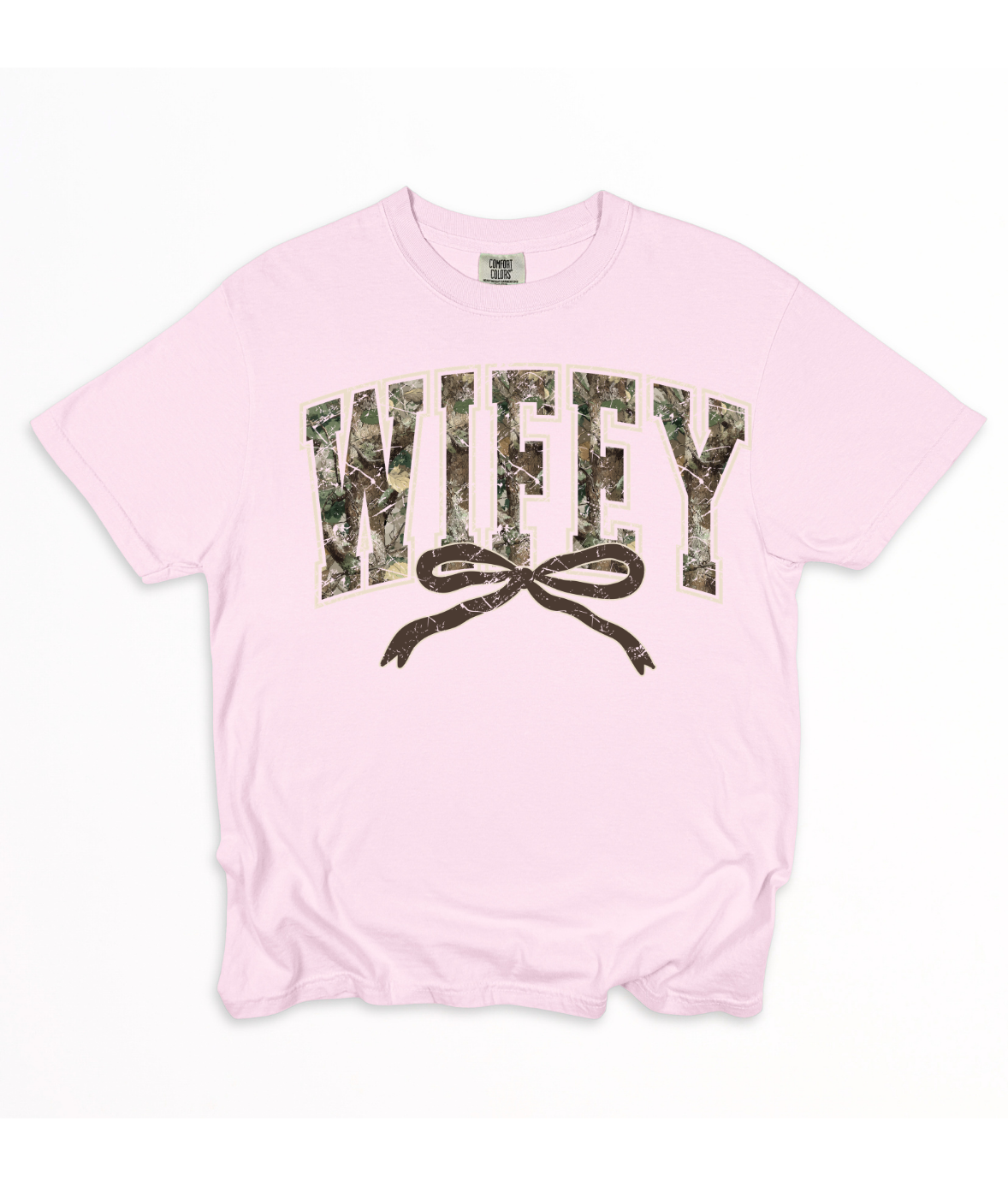 Wifey camo tee