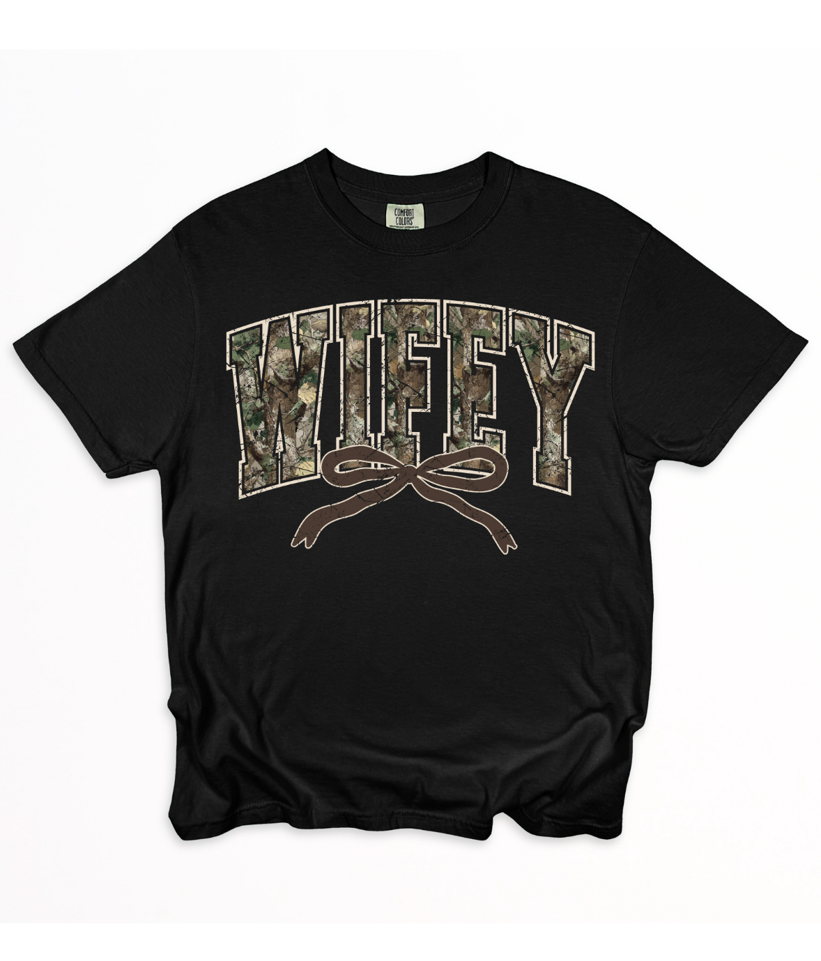 Wifey camo tee