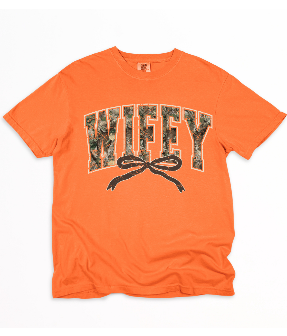 Wifey camo tee