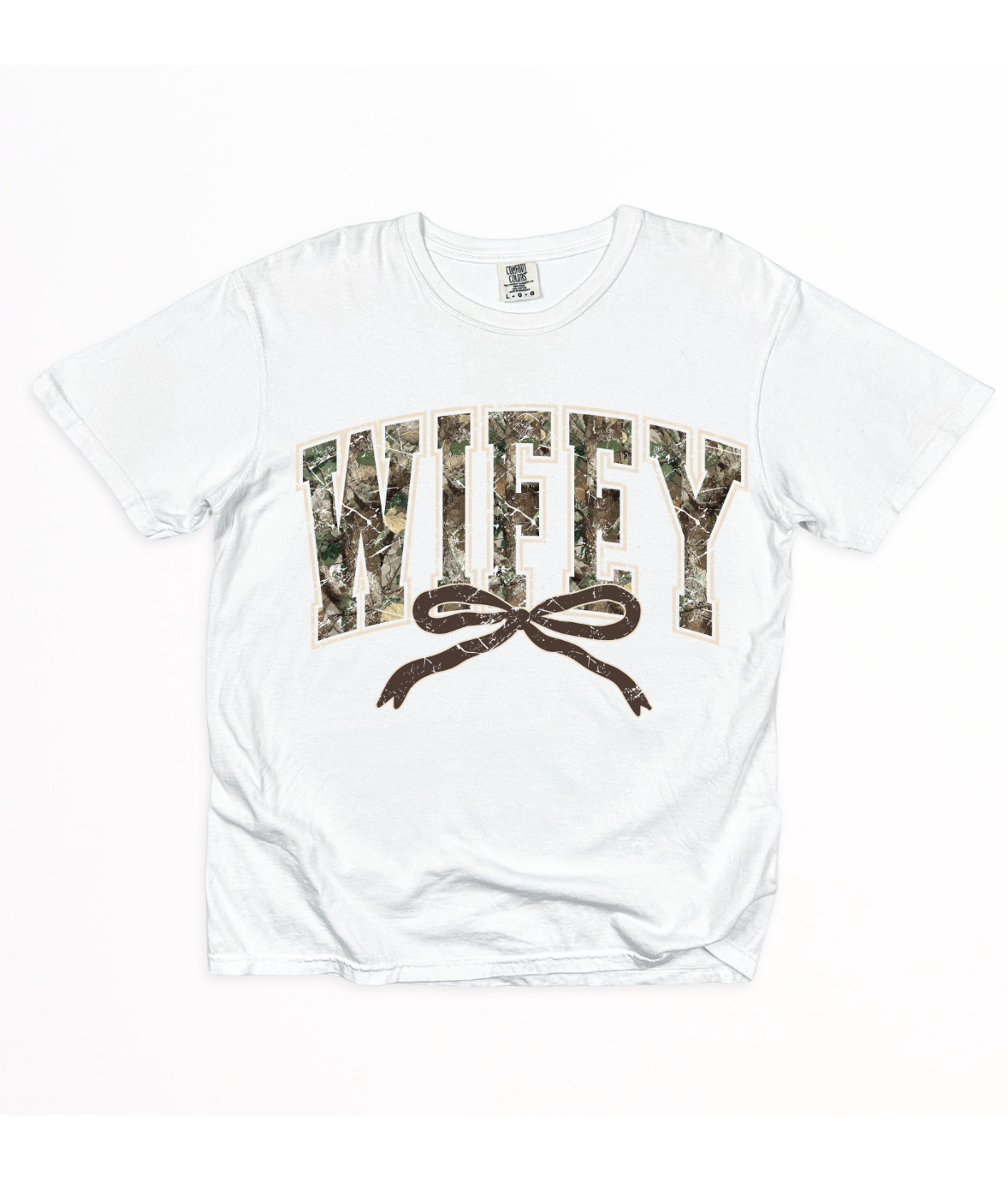Wifey camo tee
