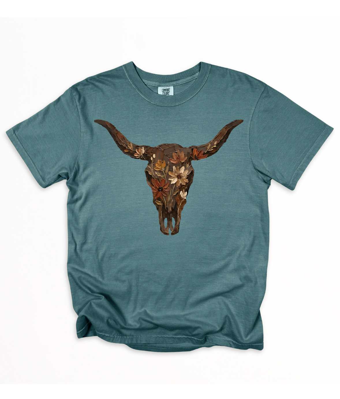 Floral OX tee