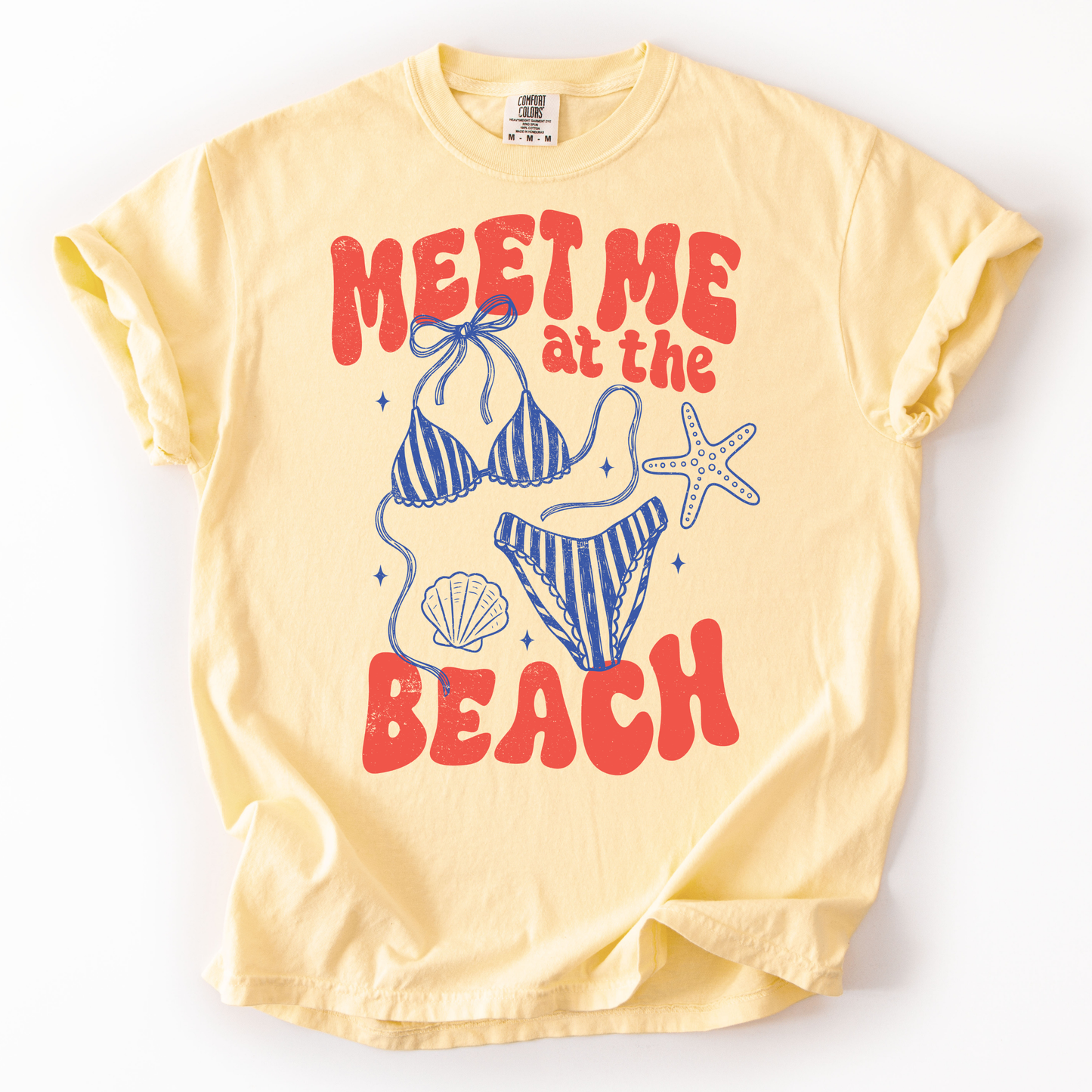 Meet me at the beach tee