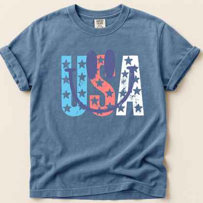 Smily USA tee