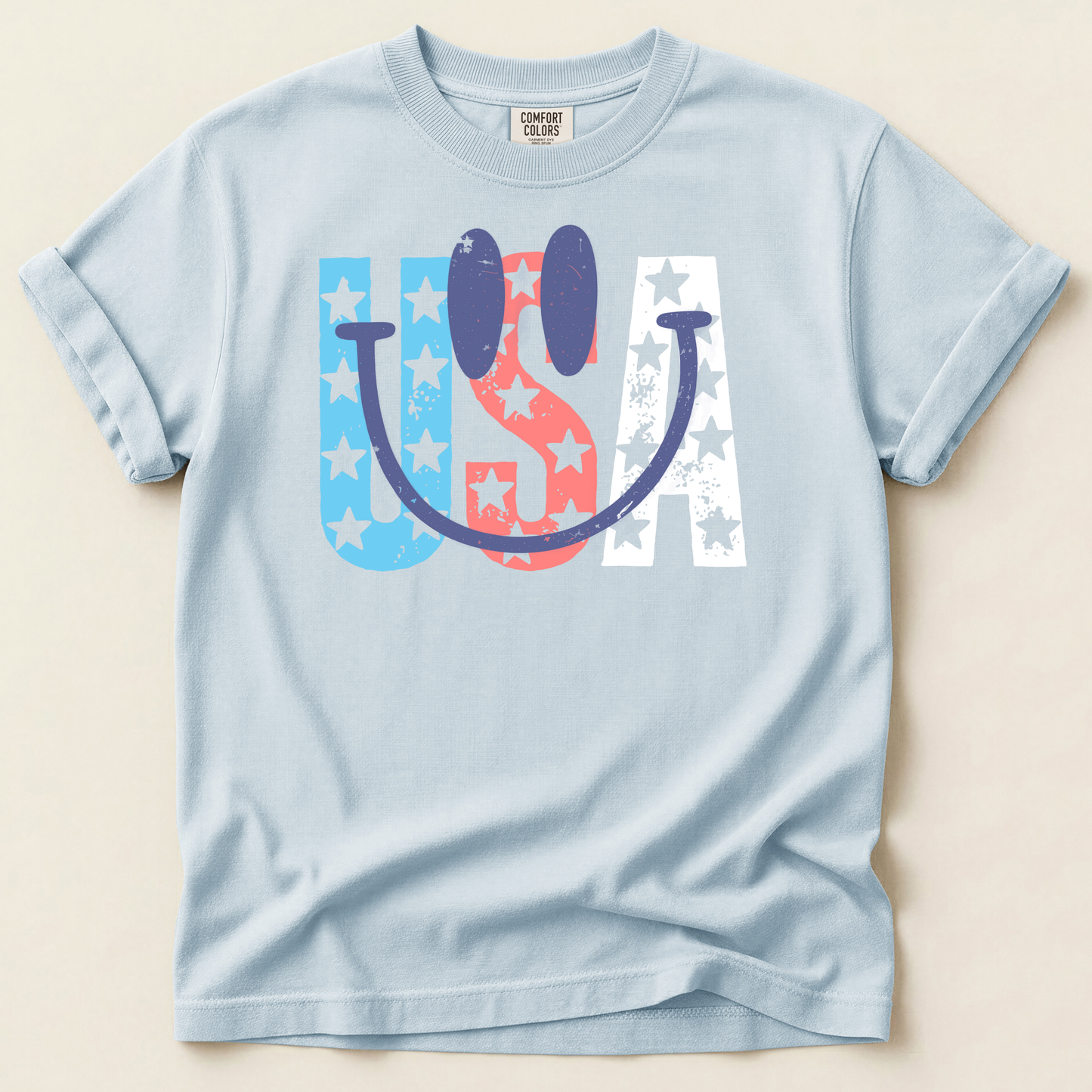 Smily USA tee