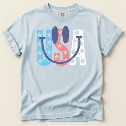 Smily USA tee