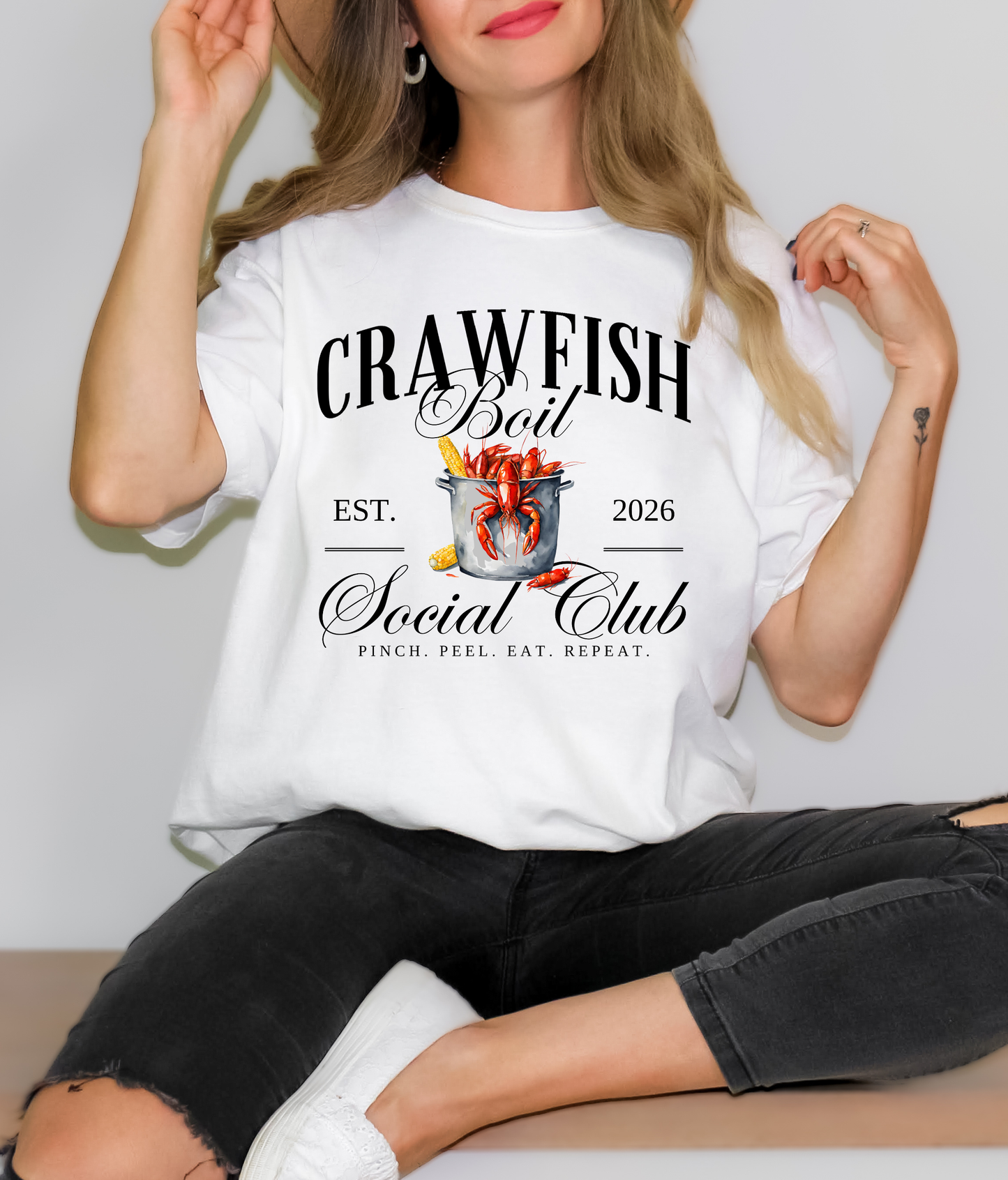 Crawfish Social Club tee