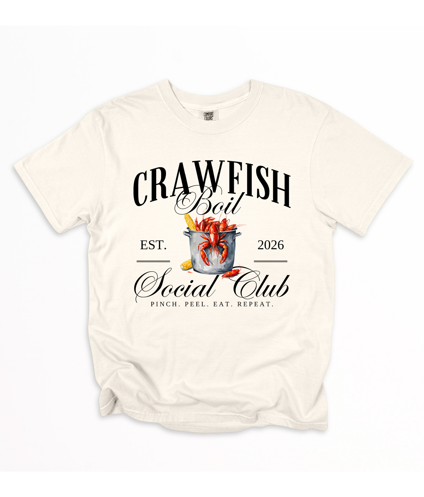 Crawfish Social Club tee