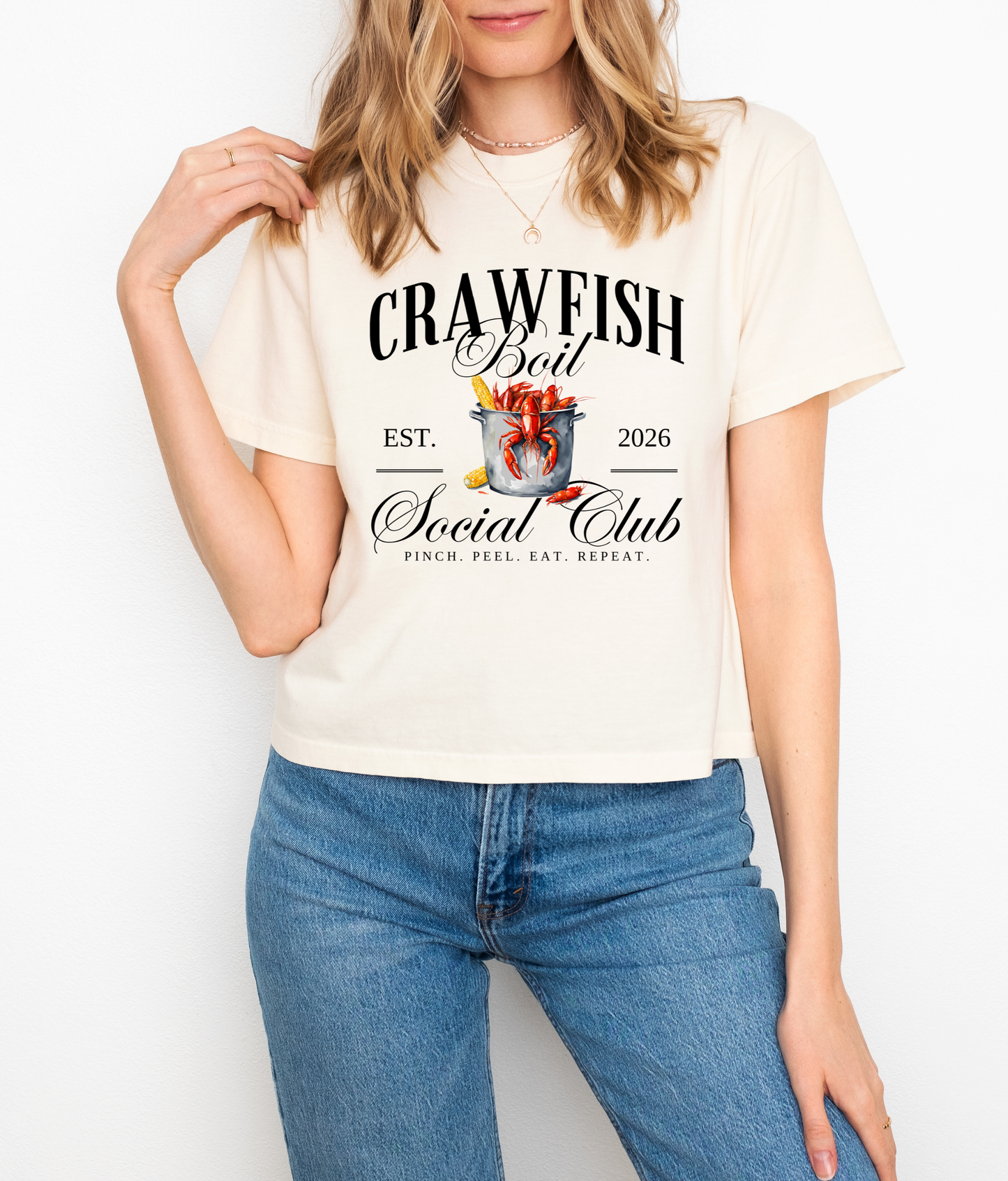 Crawfish Social Club tee