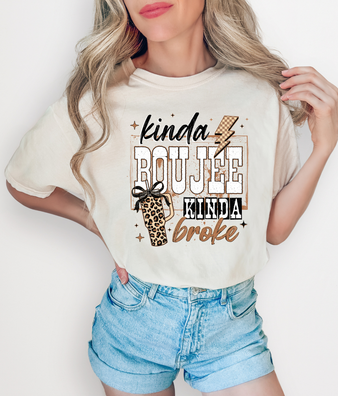 Boujee on a budget tee