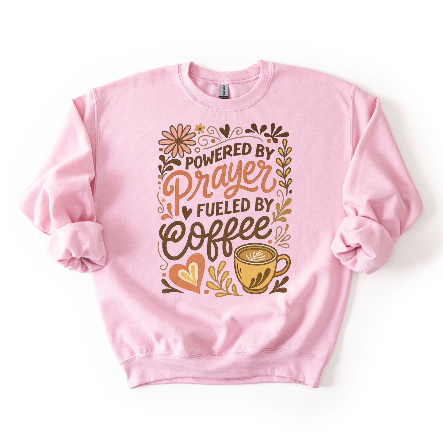 Powered By Prayer Crewneck