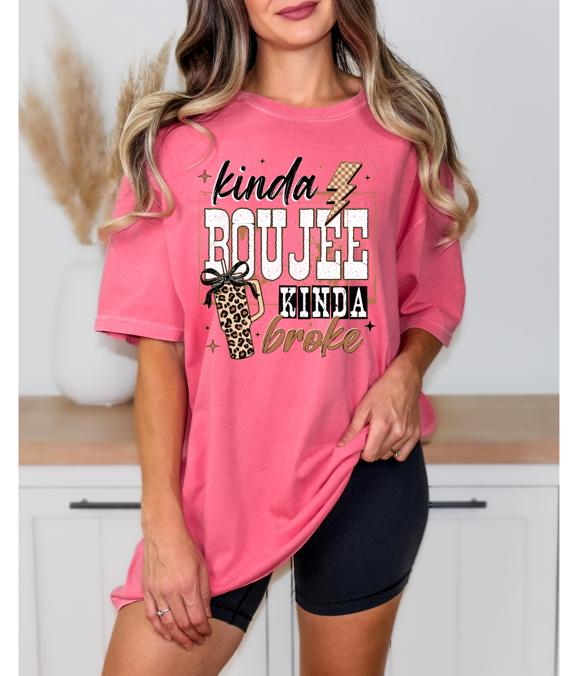 Boujee on a budget tee