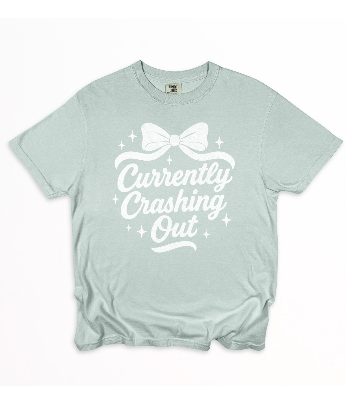 Crashing out tee