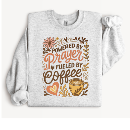 Powered By Prayer Crewneck