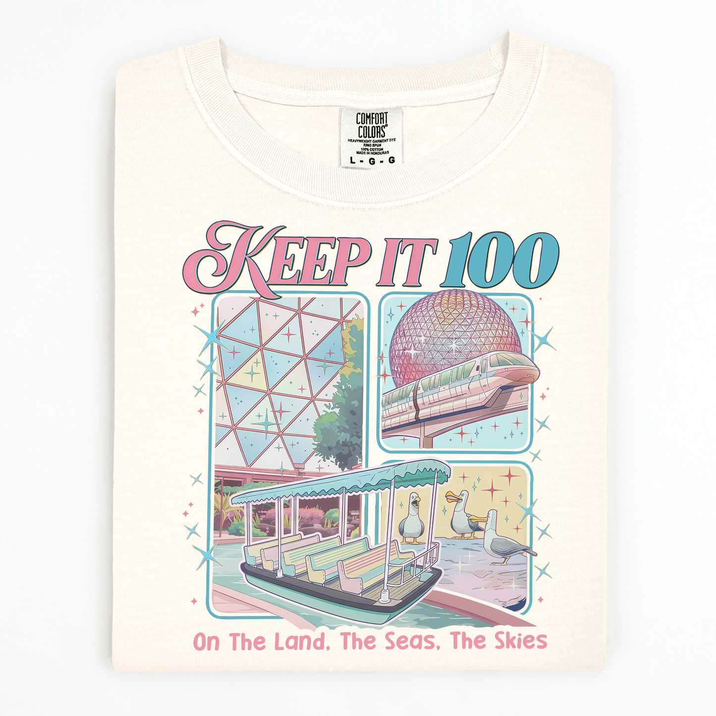 Keep It 100 tee