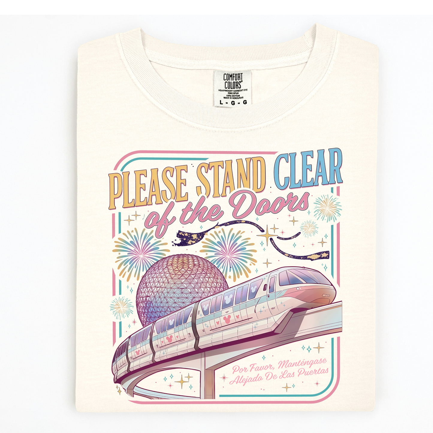 Please Stand Clear tee