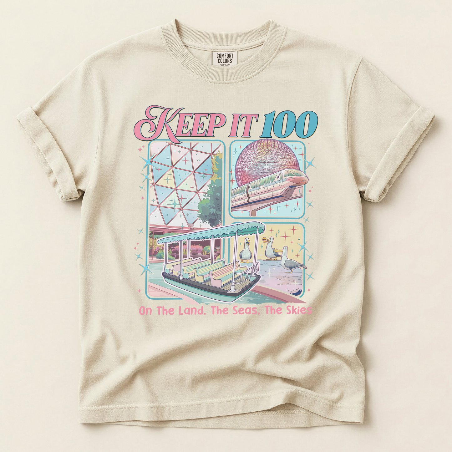 Keep It 100 tee