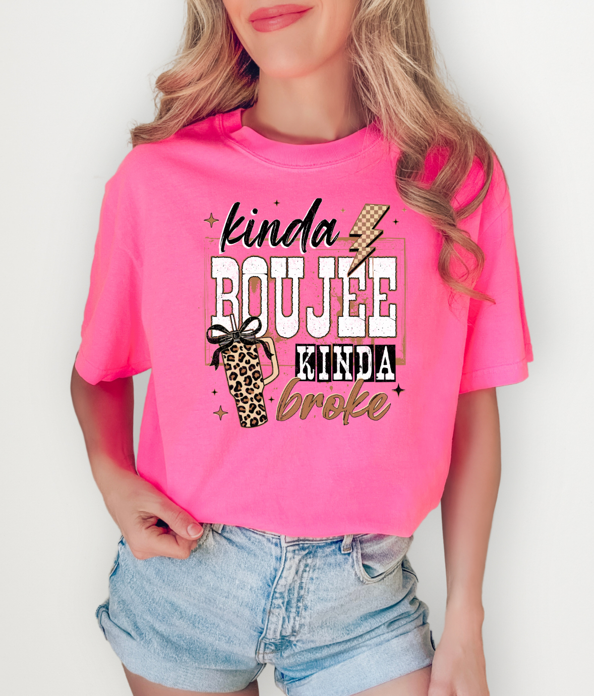 Boujee on a budget tee