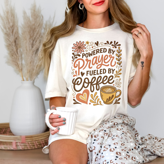 Powered By Prayer tee