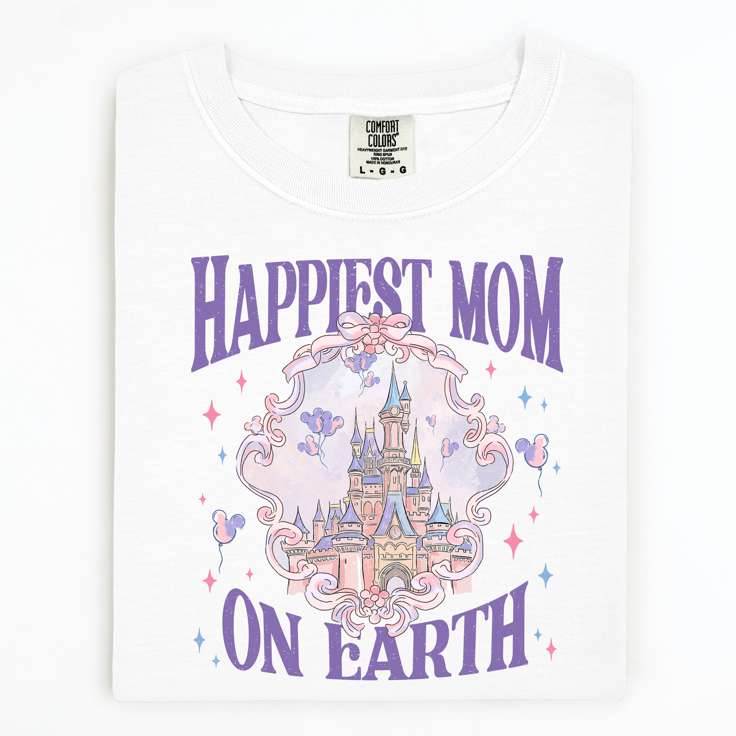 Happiest Mom On Earth tee