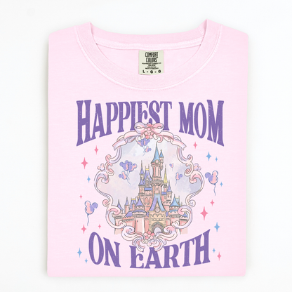 Happiest Mom On Earth tee