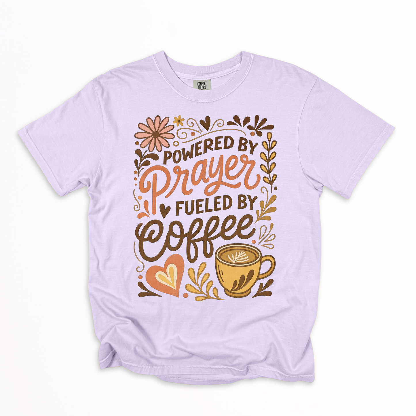 Powered By Prayer tee