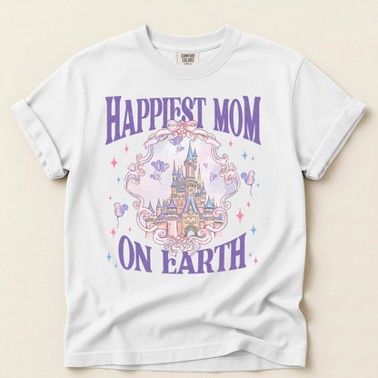 Happiest Mom On Earth tee