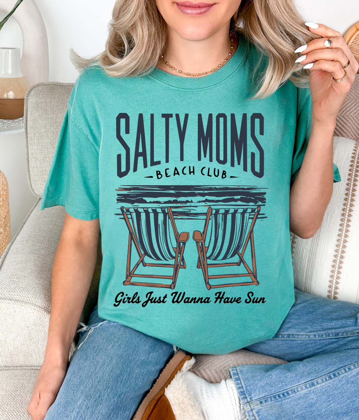 Salty Moms tee
