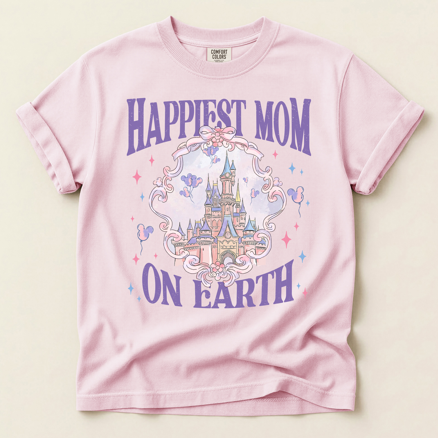 Happiest Mom On Earth tee
