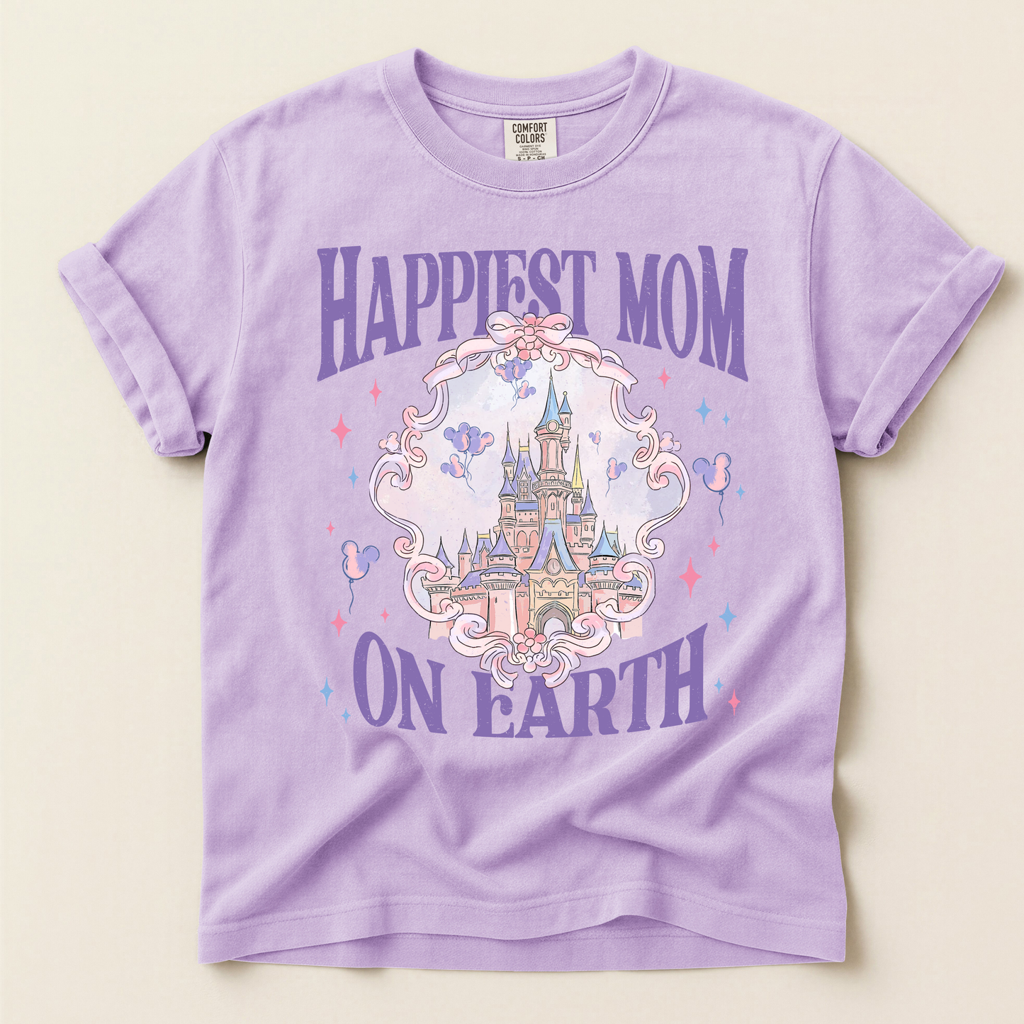 Happiest Mom On Earth tee