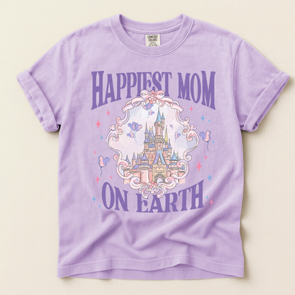 Happiest Mom On Earth tee