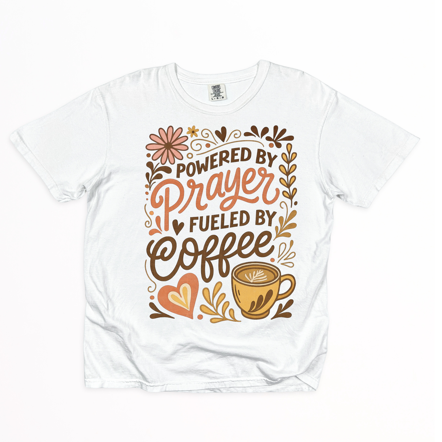 Powered By Prayer tee