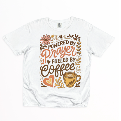 Powered By Prayer tee