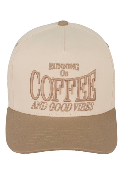 Running on coffee and vibes