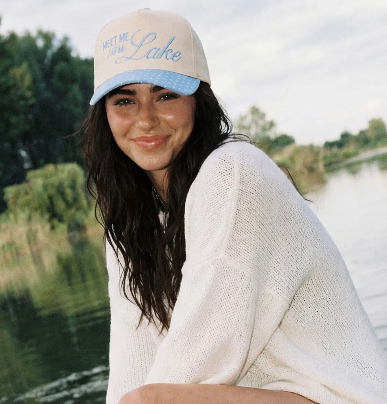 Meet me at the lake hat