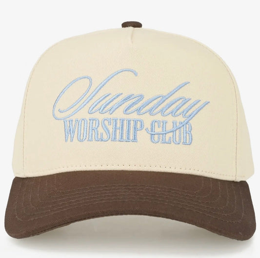 Sunday Worship Hat