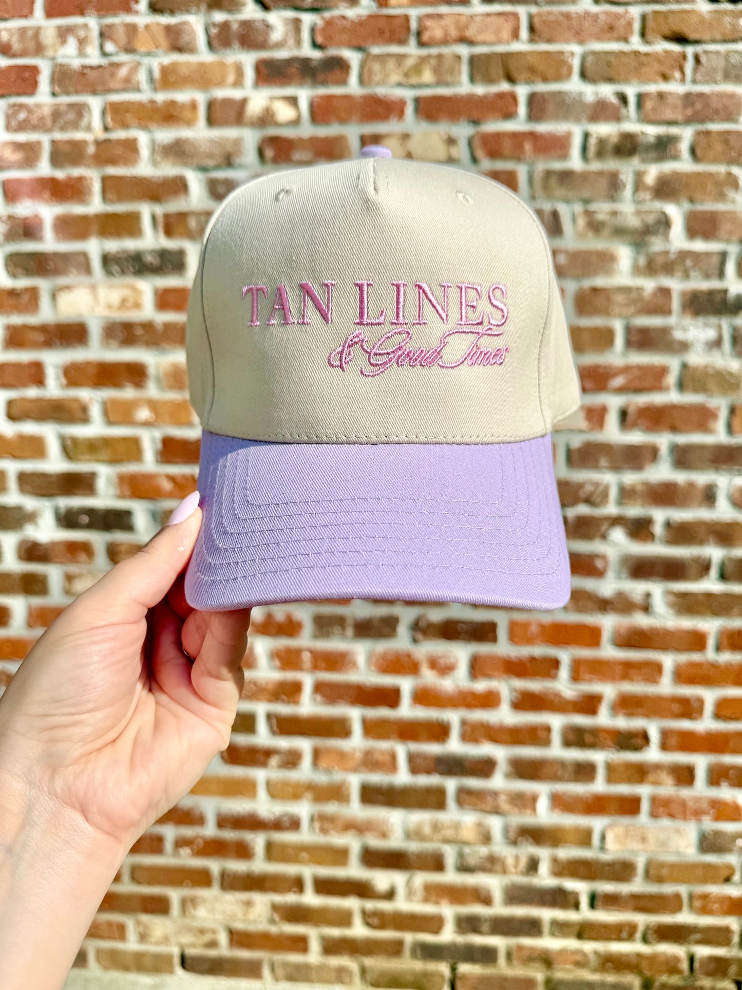 Tan lines hat