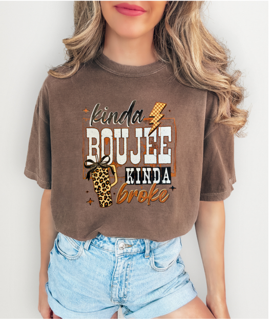 Boujee on a budget tee