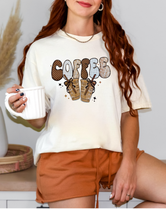 Iced coffee tee