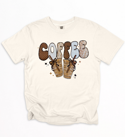Iced coffee tee