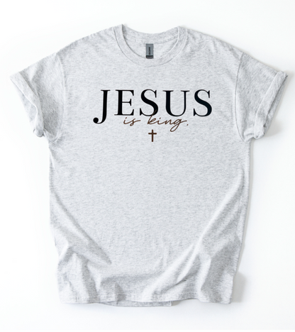 Jesus is king tee