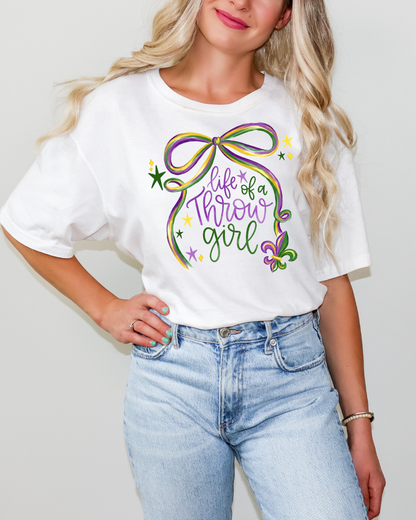 Life of a throw girl tee