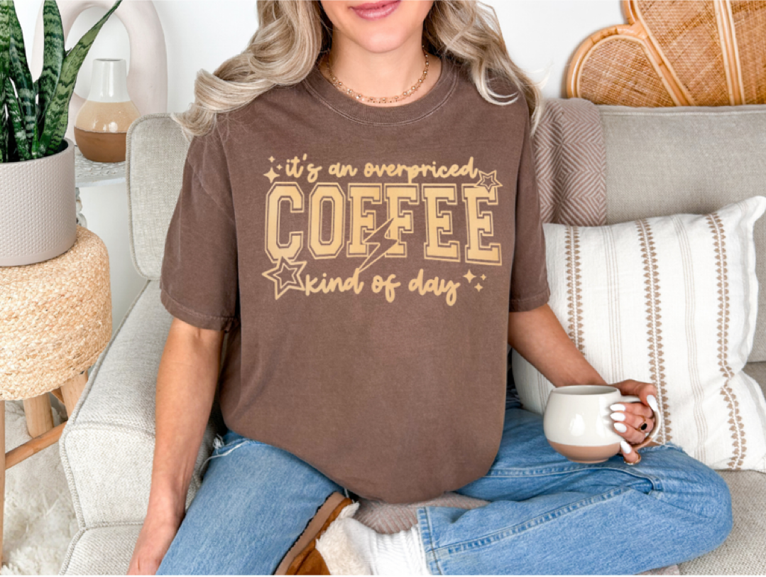 Overpriced coffee tee