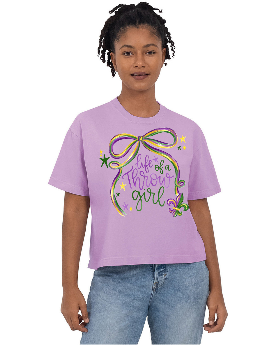 Life of a throw girl tee